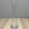 Jarrón de cristal estrecho