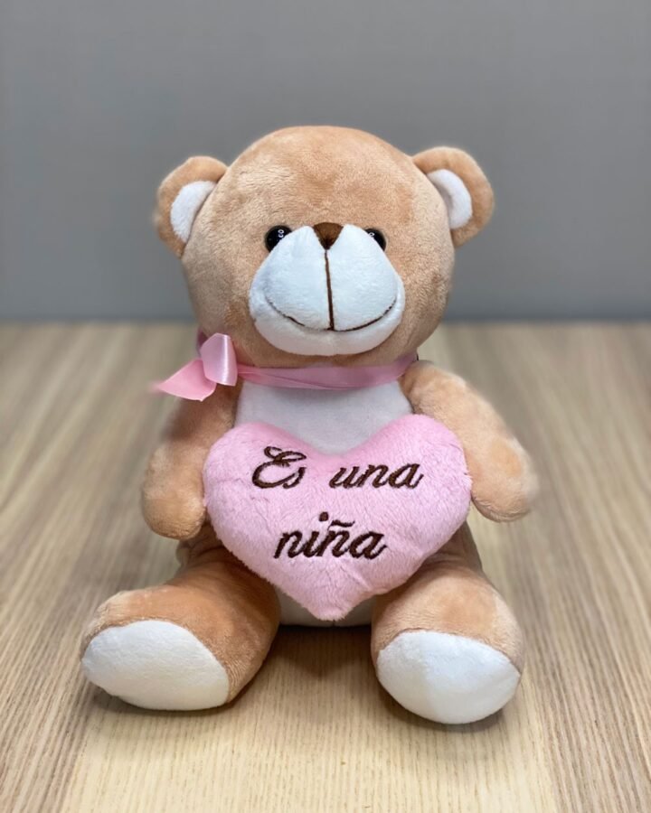 Oso de peluche nacimiento niña