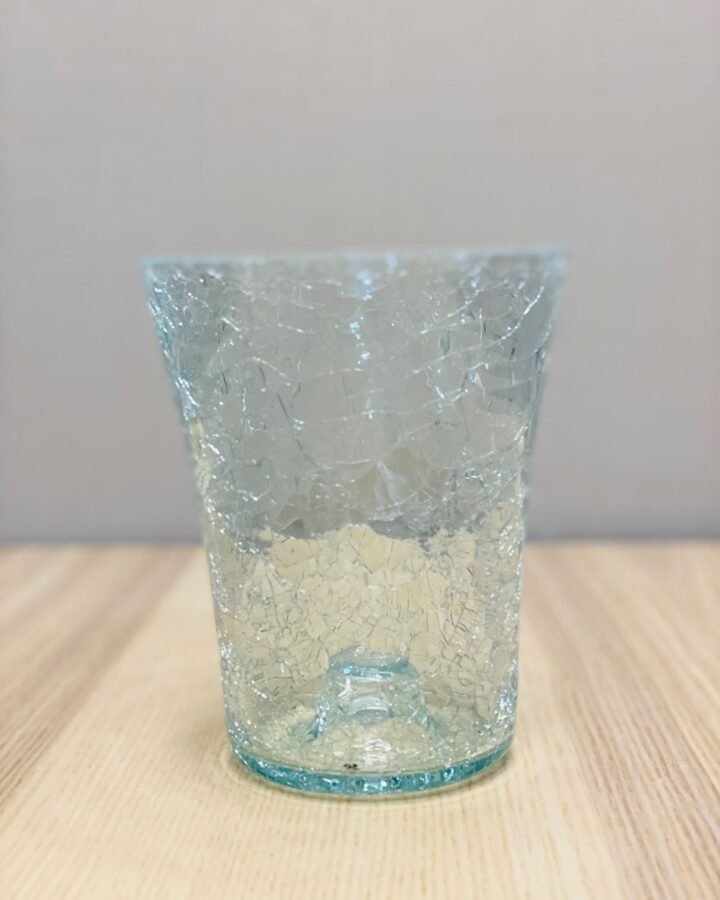 Macetero de cristal cuarteado para Orquídea