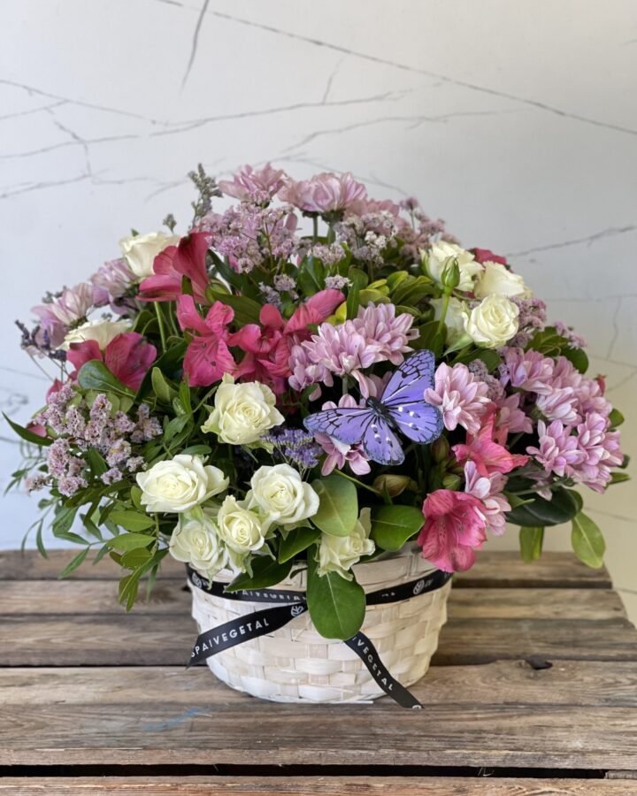 Cesto de flores MILÁN