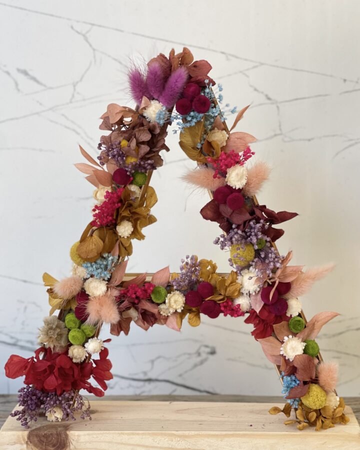 Letras multicolores